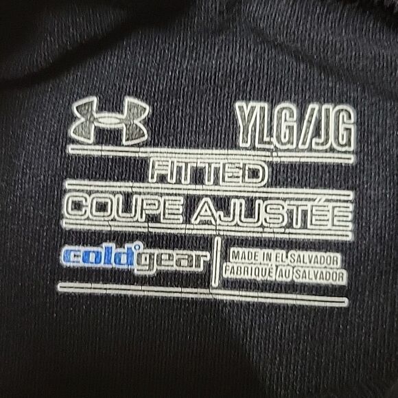 UNDERARMOUR YOUTH COLDGEAR COMPRESSION LONG SLEEVE TEE SIZE L - Picture 4 of 5